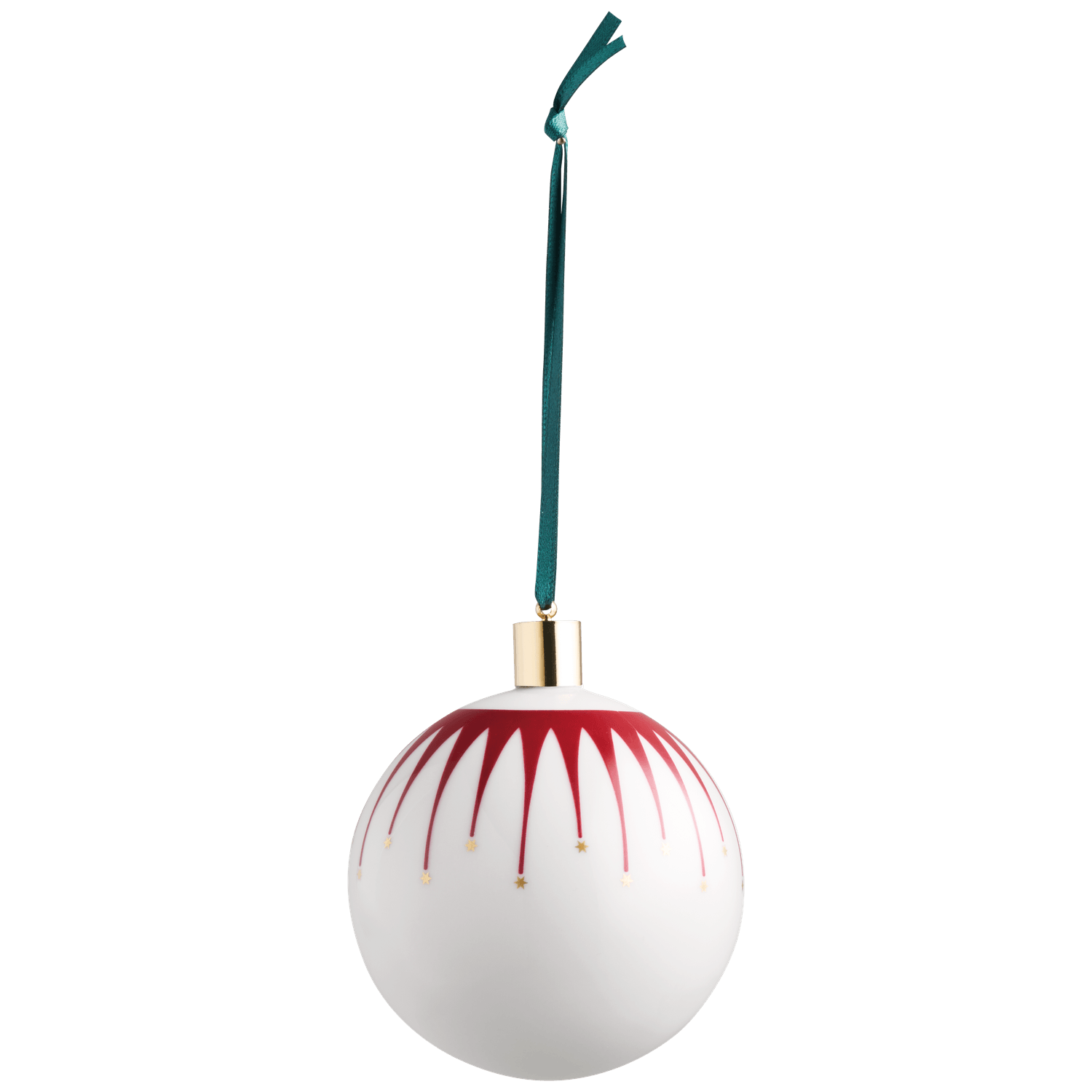 Ornament sphere (3D), BORDEAUX GLOW