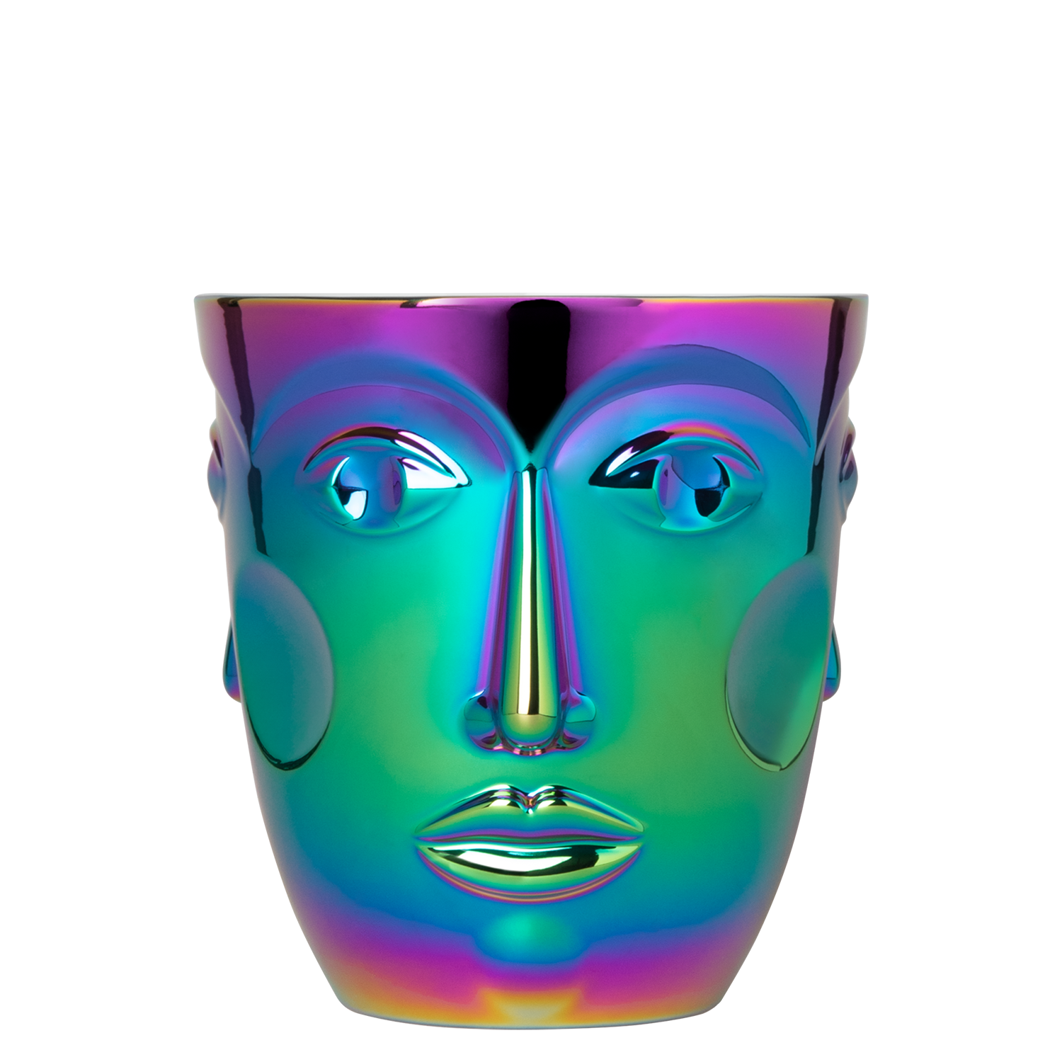 Champagnerkühler FACES, RAINBOW BLUE-GREEN