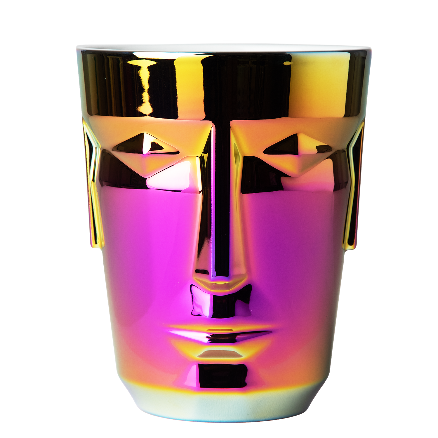 Ice Bucket PROMETHEUS, RAINBOW PINK-YELLOW