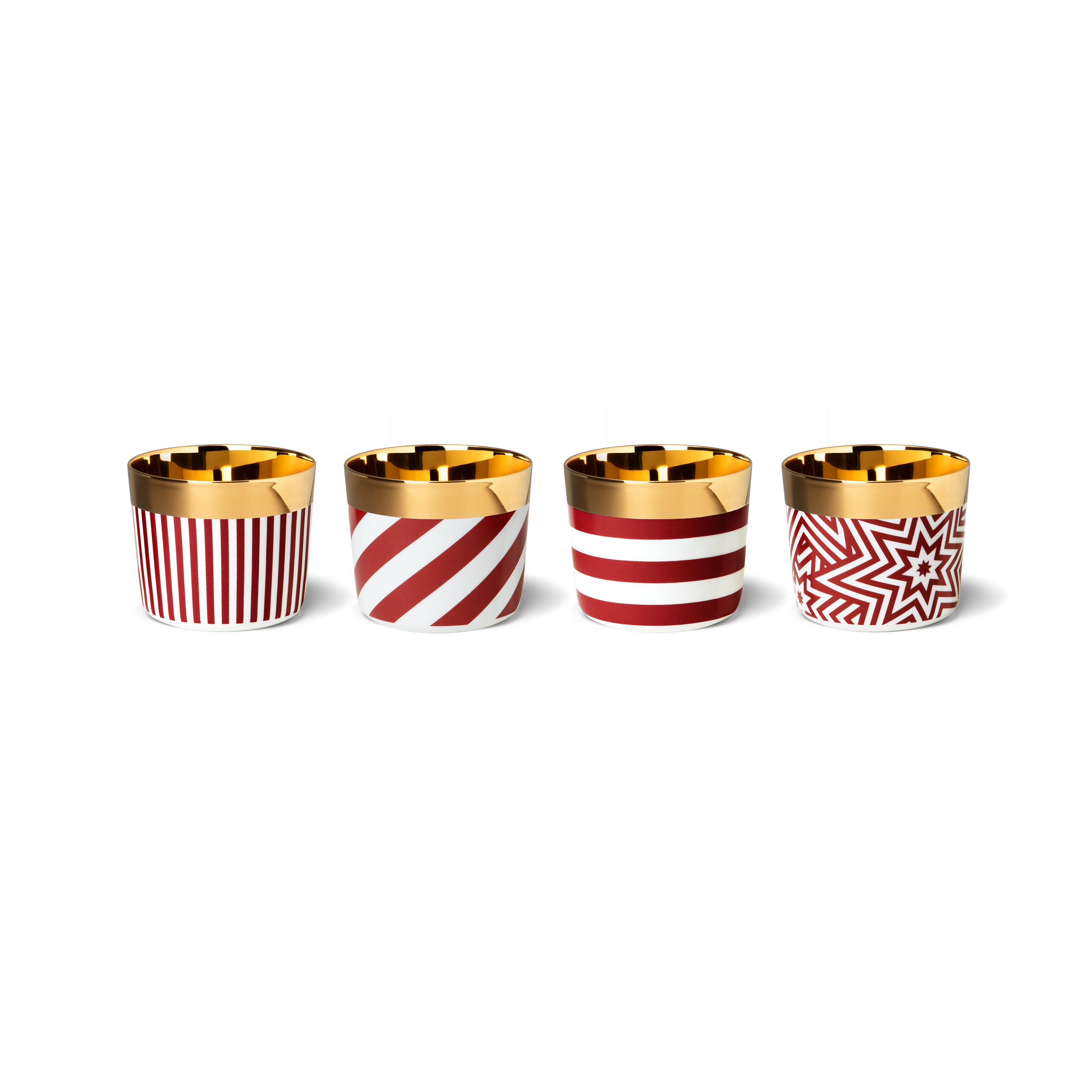 Champagnerbecher RED POP Edition, 4er Set
