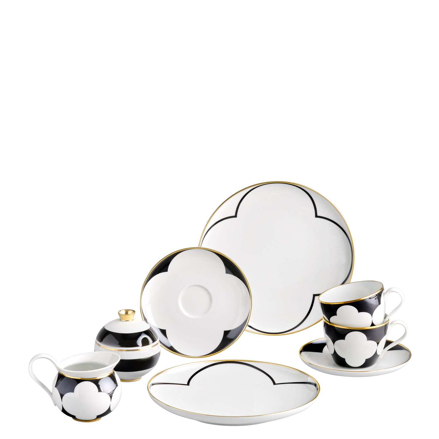 Geschirr-Set Kaffee 8-tlg. – CA D´ORO coup