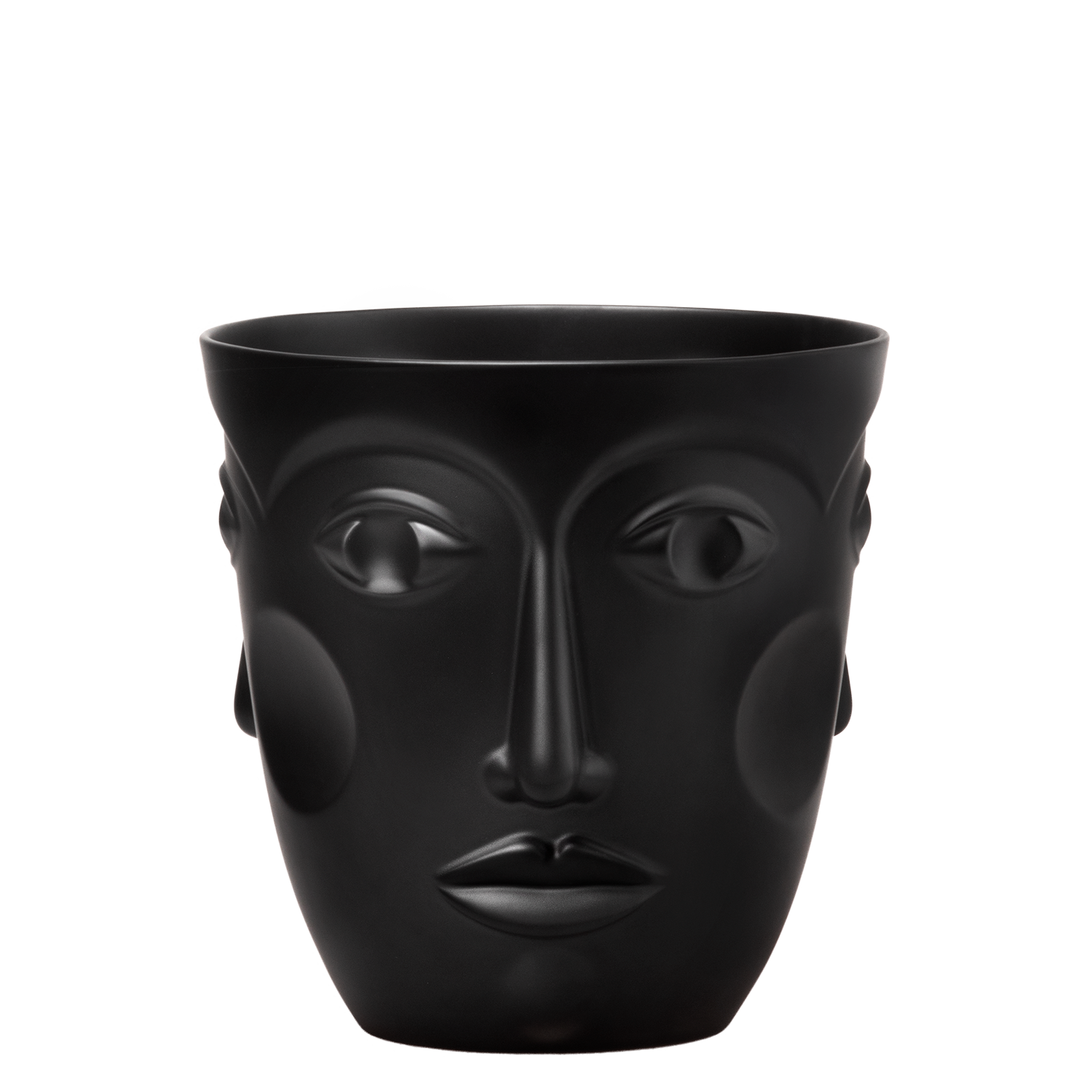 Champagnerkühler FACES, SATIN BLACK