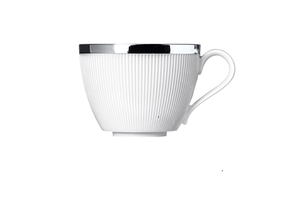 Kaffeeobertasse aus Porzellan