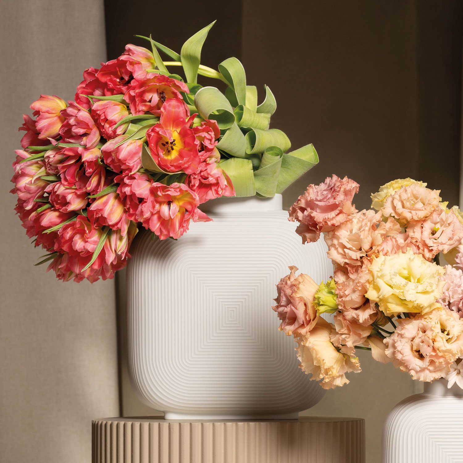 Vase, satin finish