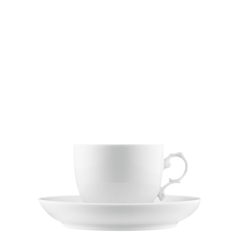 Kaffeetasse 2-tlg. (Untertasse mit Spiegel) 
