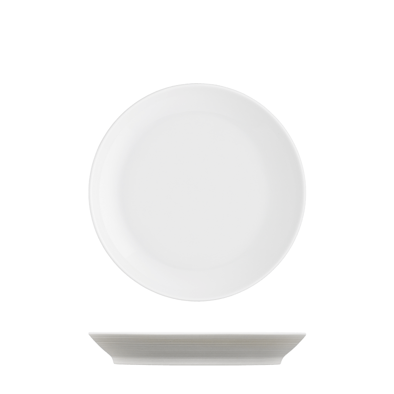 Breakfast plate light brown 