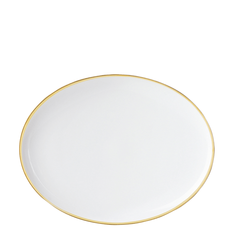 Plate oval 