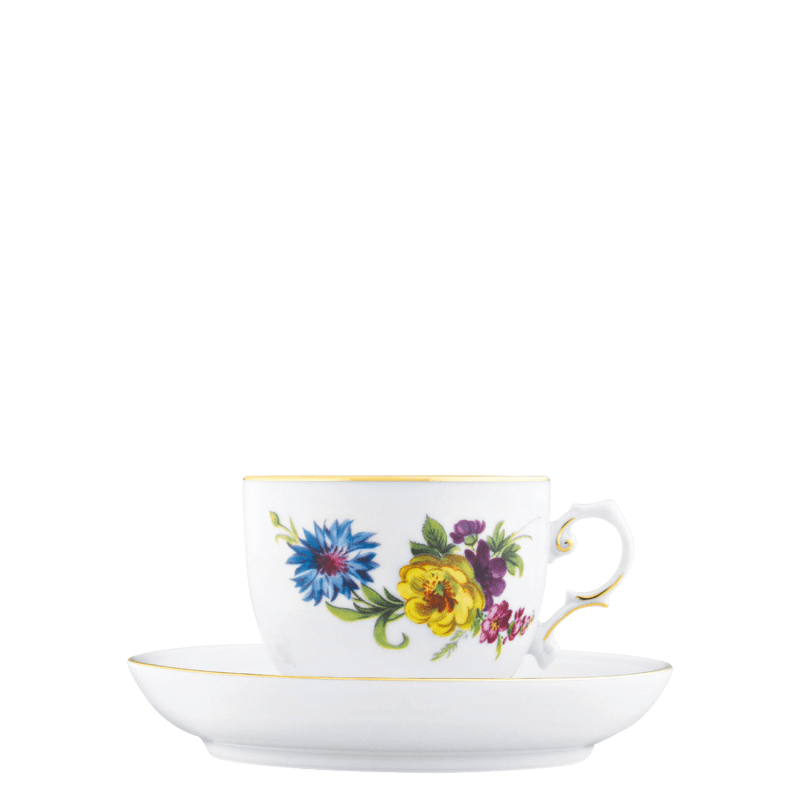 Coffee cup, Saucer with insert 