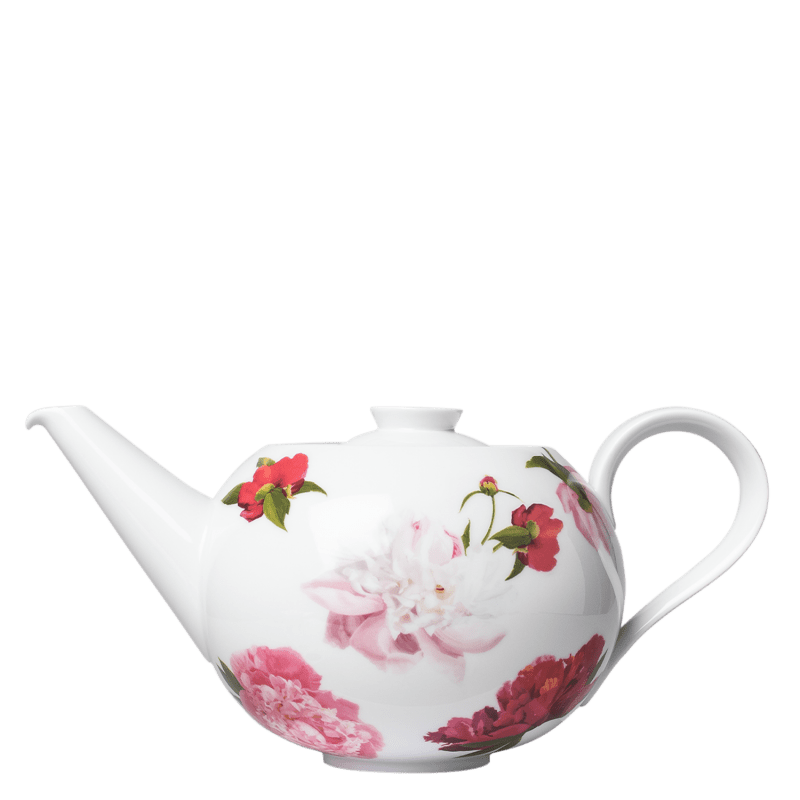 Teapot with tea strainer 