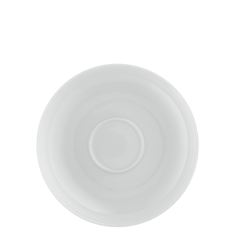 Coffee saucer with insert 