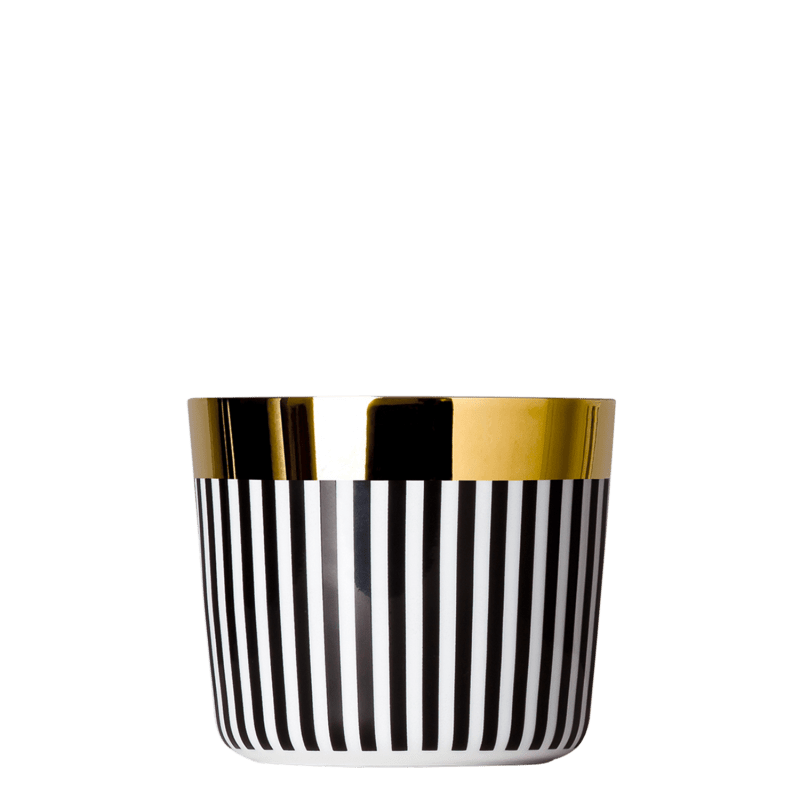 Champagne goblet CA` D`ORO, vertical stripes