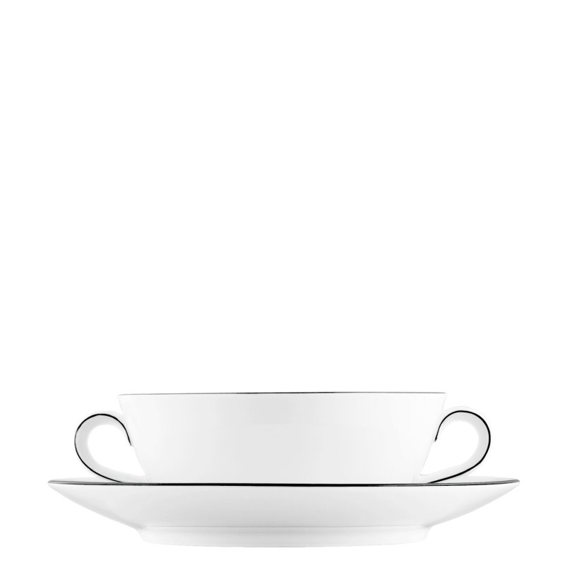 Soup cup, Saucer