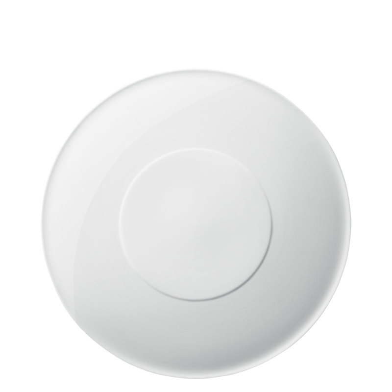 Plate flat with raised center part 