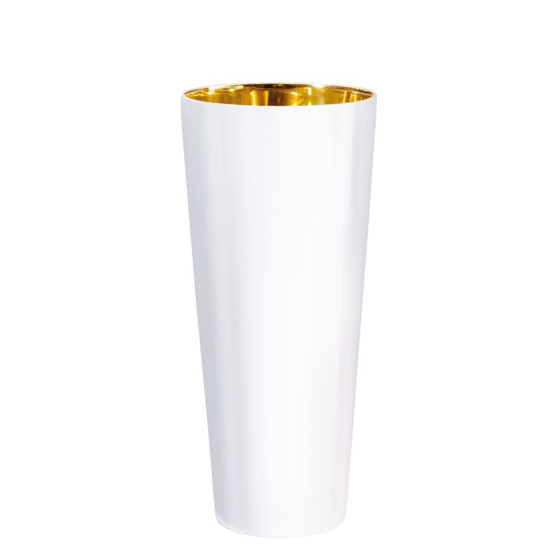 Trinkbecher White, Plain, glatt 