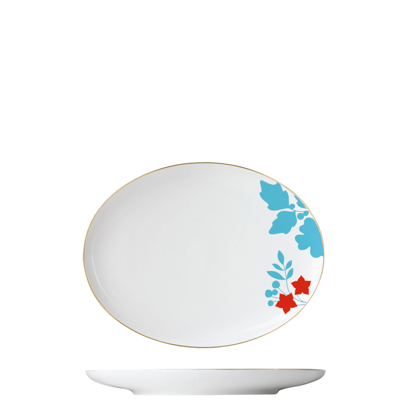 Plate oval, small 