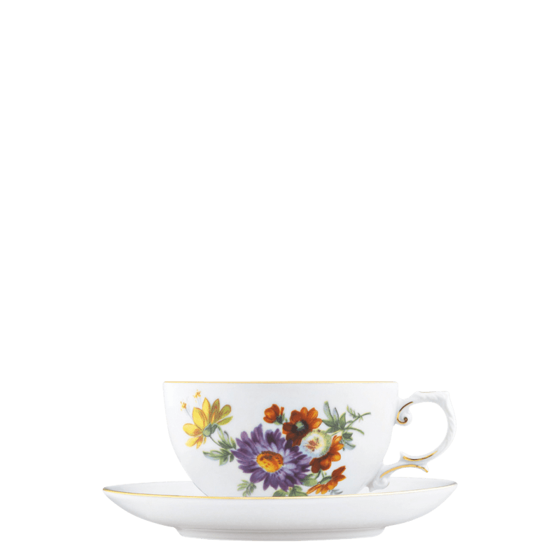 Tea cup, Saucer with insert 