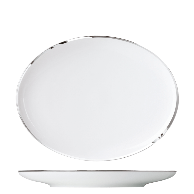 Plate oval 