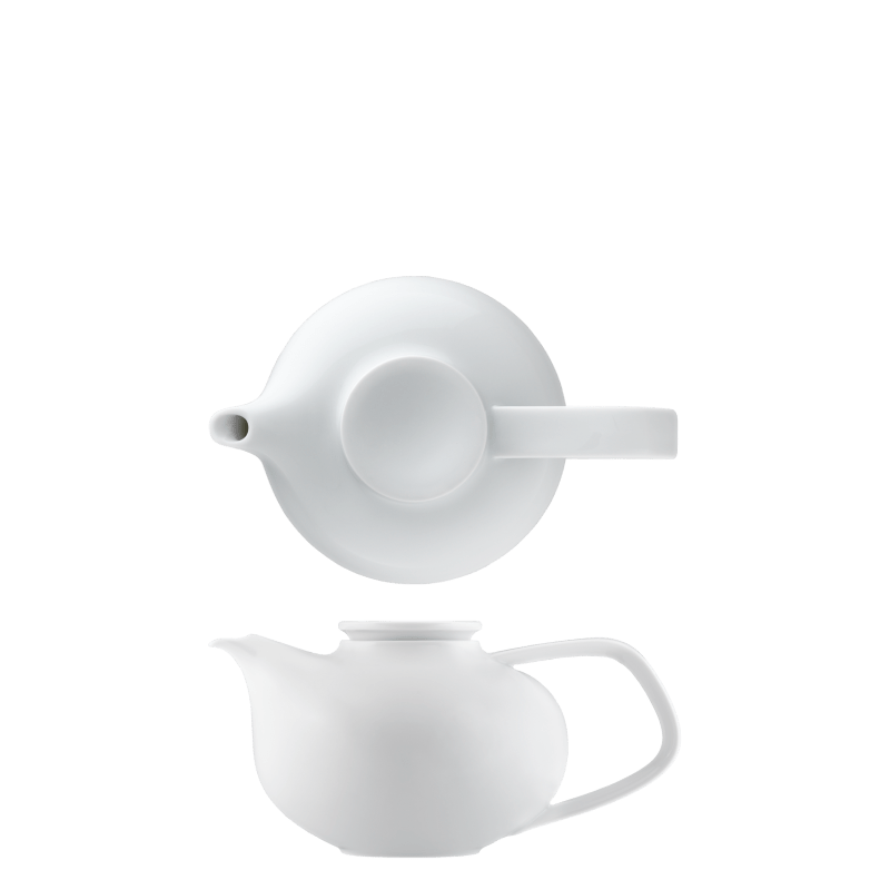 Teapot with tea strainer 