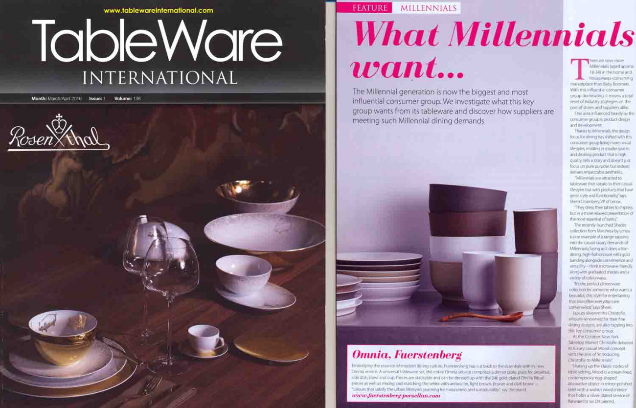 Publication OMNIA Tableware International